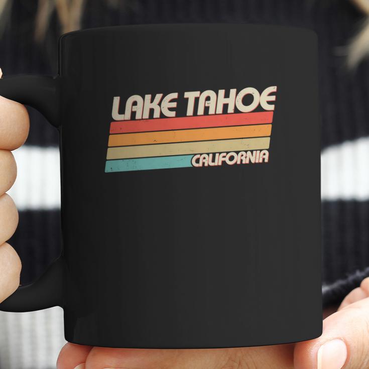 Vintage Lake Tahoe California Logo Coffee Mug