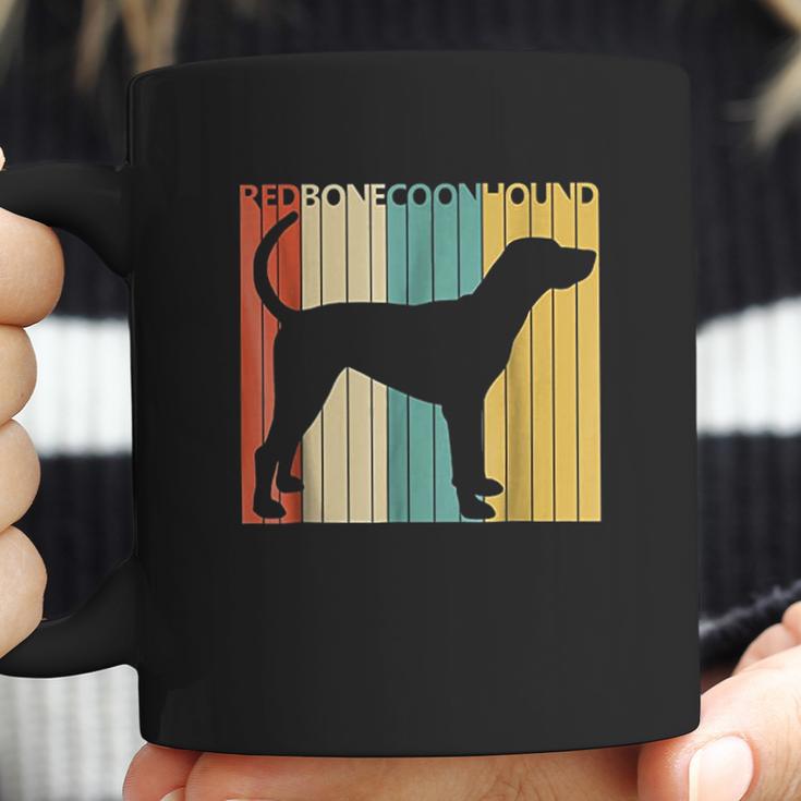 Vintage Redbone Coonhound Dog Coffee Mug