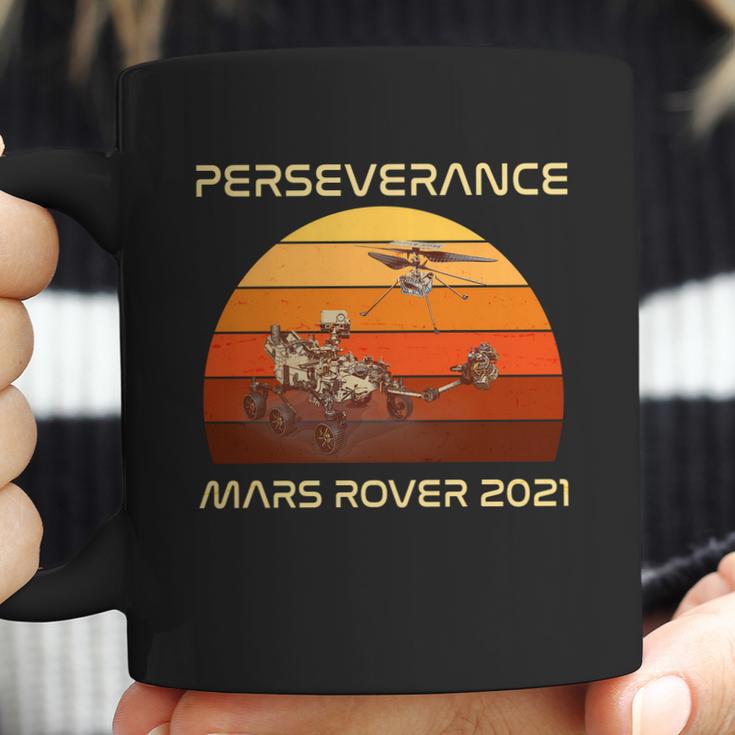 Vintage Retro Perseverance Mars Rover Coffee Mug