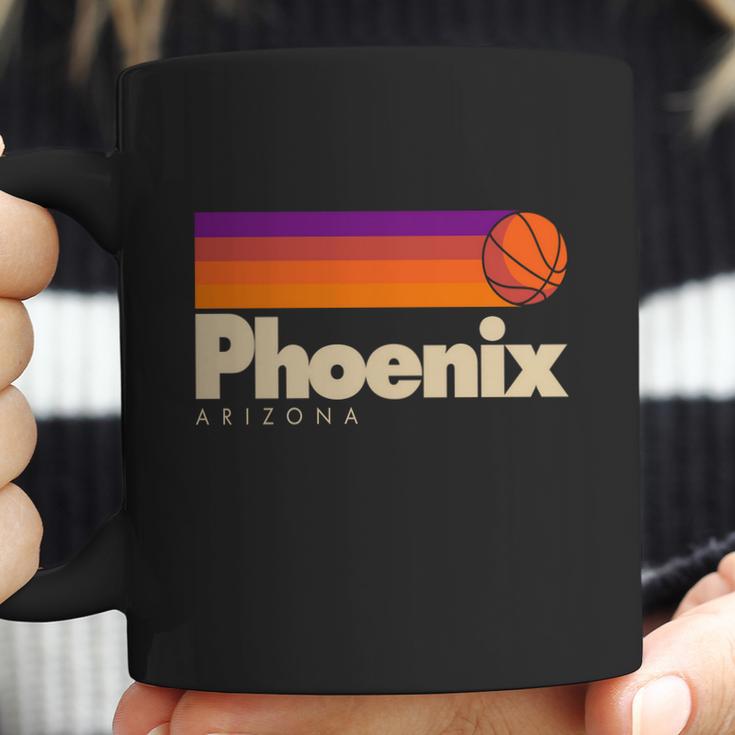 Vintage Retro Phoenix Arizona Basketball Logo Coffee Mug