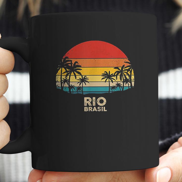 Vintage Rio De Janeiro - Brazil Beach Souvenir Coffee Mug