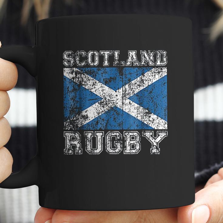 Vintage Style Saltire Scottish Flag Coffee Mug