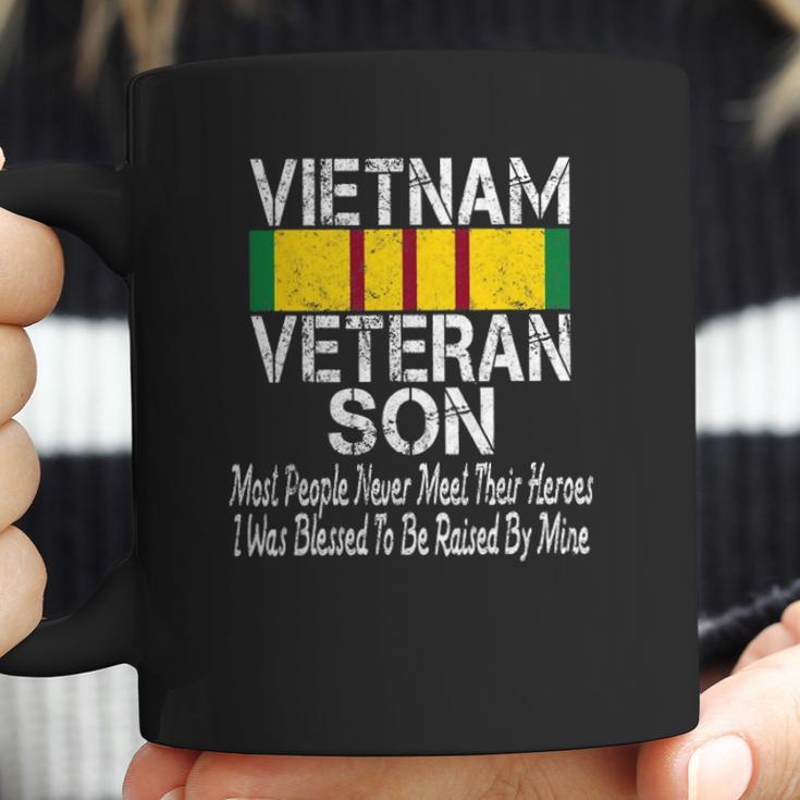 Vintage Us Military Family Vietnam Veteran Son Coffee Mug