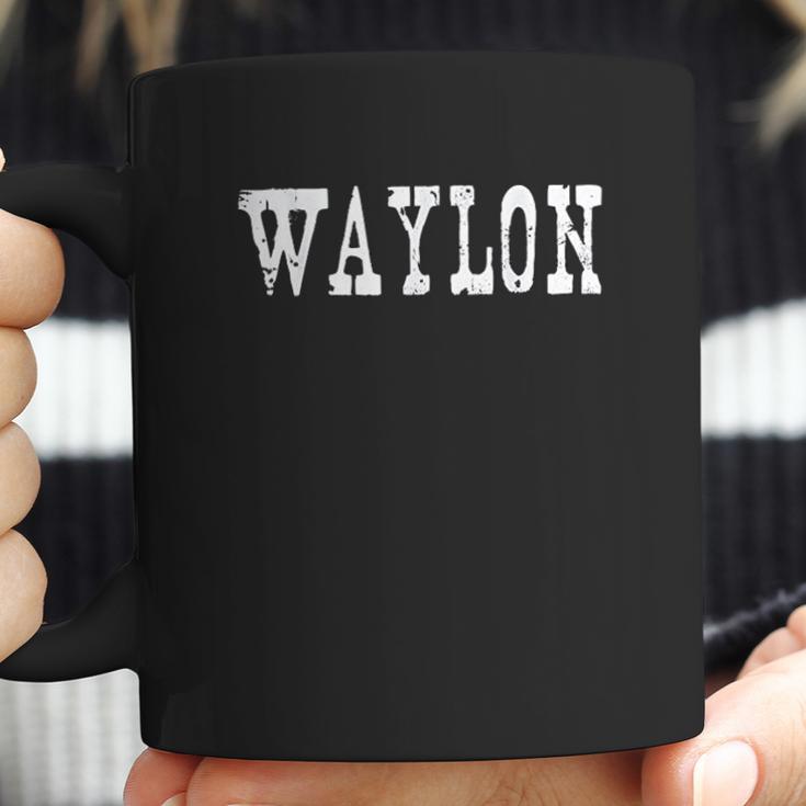 Vintage Waylon Country Music Coffee Mug