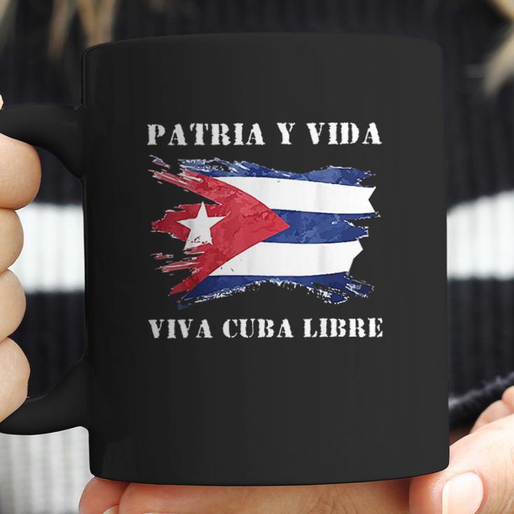 Viva Cuba Libre Patria Y Vida Coffee Mug