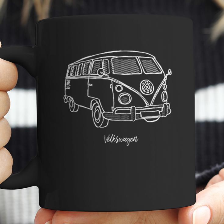 Volkswagen Camper Doodle Coffee Mug