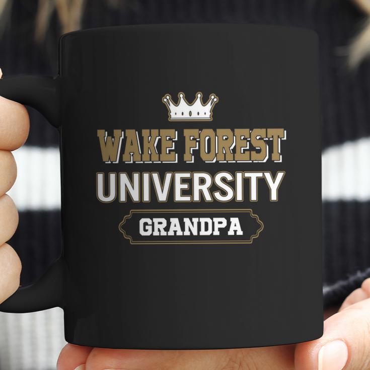 Wake Forest University Grandpa Great Gift For Grandparents Coffee Mug