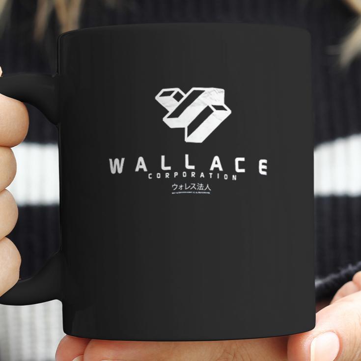 Wallace Corporation Blue Coffee Mug