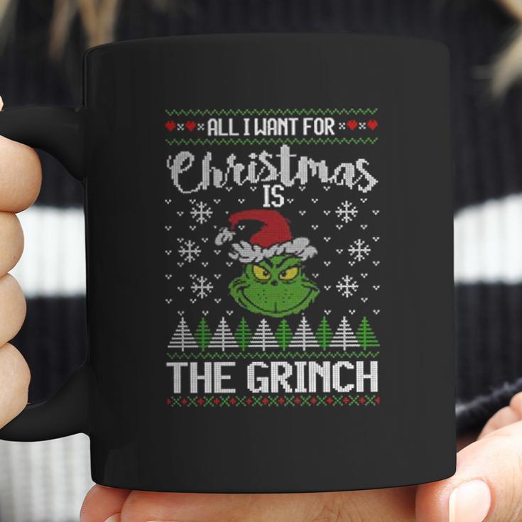 All I Want For Christmas Is The Grinch Coffee Mug