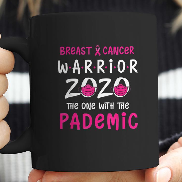 Warrior 2020 Pink Ribbon The One With Pandemic Coffee Mug