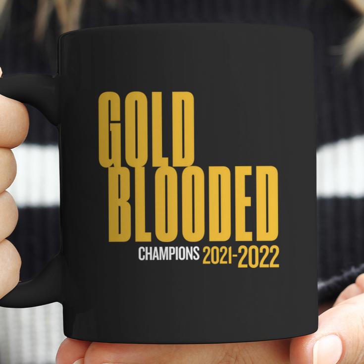 Warriors Finals 2022 Basketball Gold Blooded Warriors Graphic Design Printed Casual Daily Basic V3 Coffee Mug