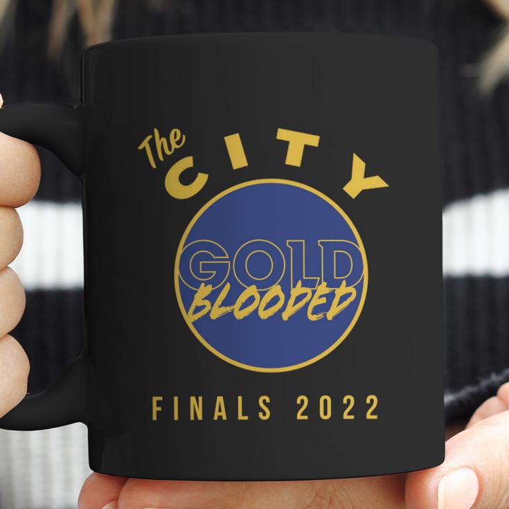 Warriors Finals 2022 Basketball Gold Blooded Warriors Graphic Design Printed Casual Daily Basic V4 Coffee Mug