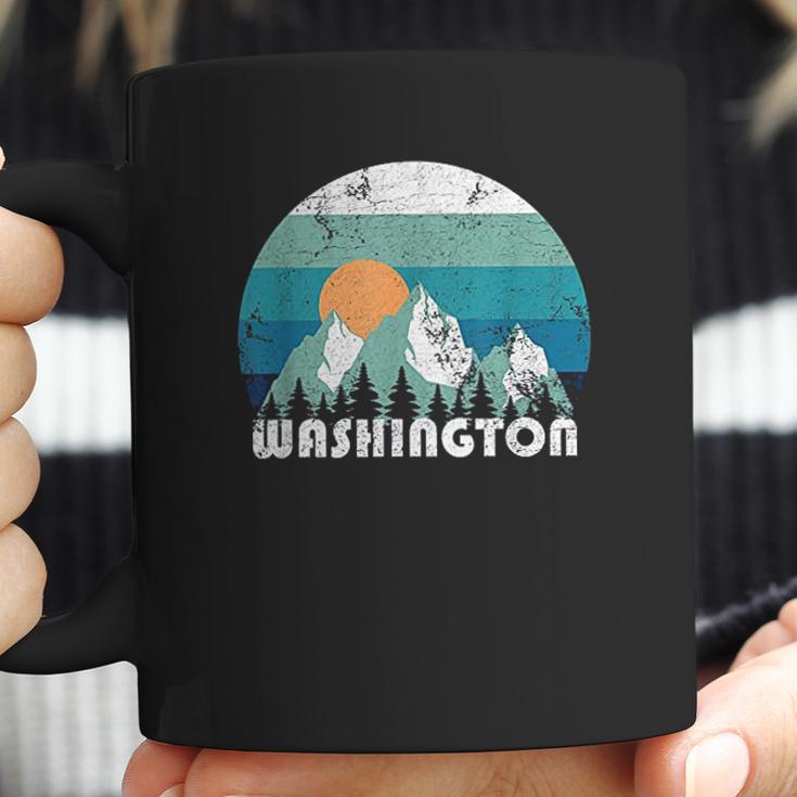 Washington State Retro Vintage Coffee Mug