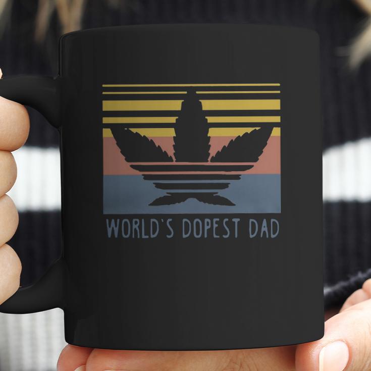 Weed World’S Dopest Dad Vintage Shirtc Coffee Mug