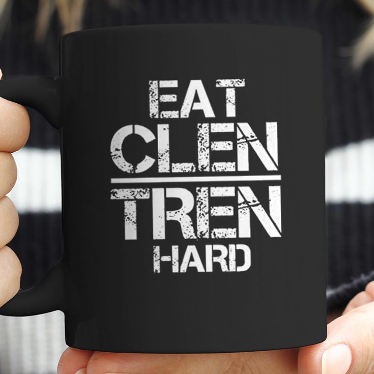 Weightlifting Eat Clen Tren Hard Coffee Mug