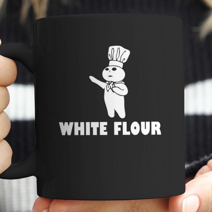 White Flour White Power Spoof T-Shirt Coffee Mug