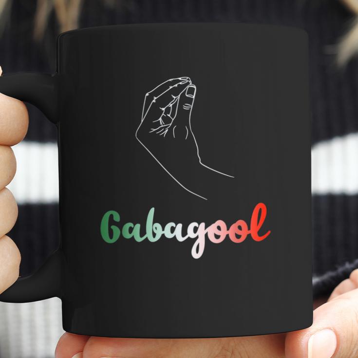 I Will Have The Gabagool Funny Fingers Coffee Mug