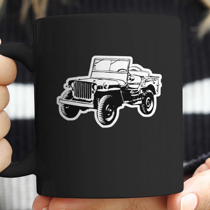 Willys Jeep 2 Color T-Shirts Coffee Mug