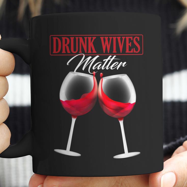 Wine Drunk Wives Matter Tees Funny Alcohol Women Gifts Coffee Mug