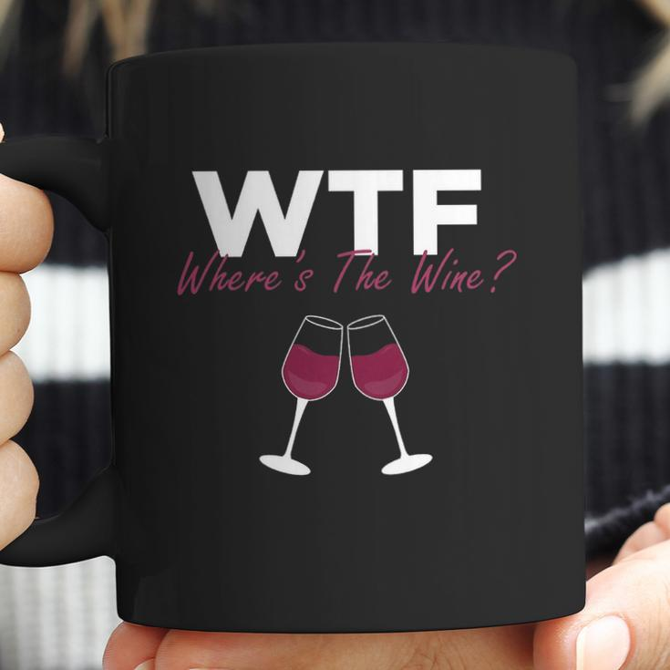 Wine Wtf Wheres The Wine Coffee Mug