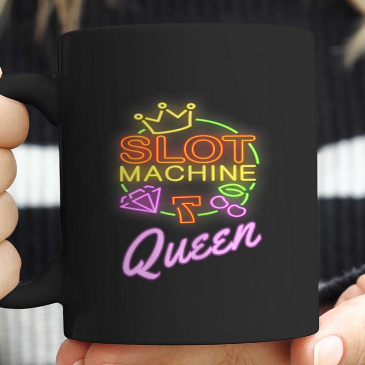 Womens Slot Machine Queen Casino Funny Gambling Coffee Mug