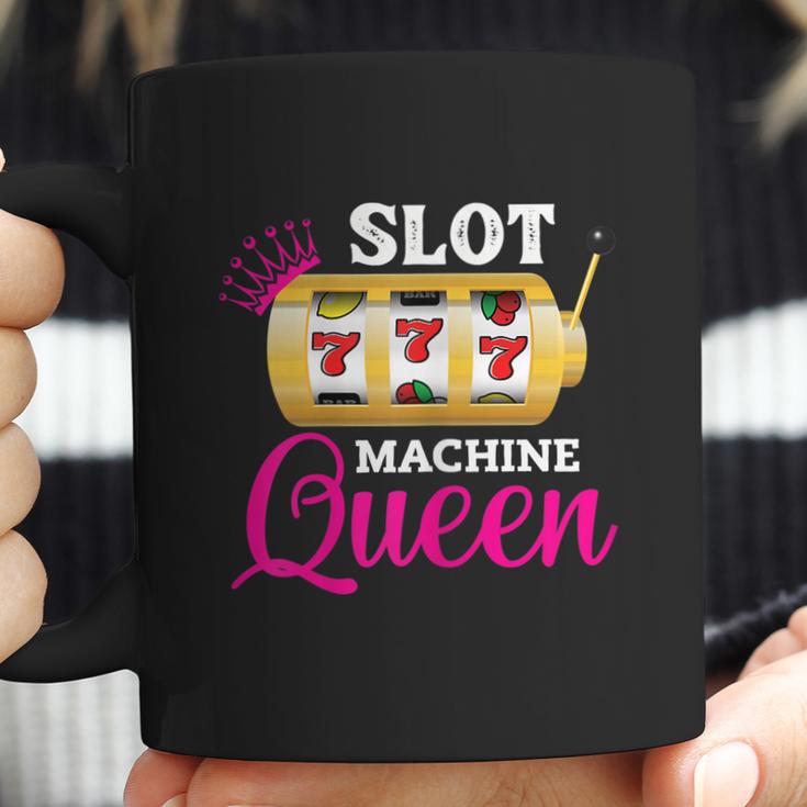 Womens Slot Machine Queen Funny Casino Gambling Coffee Mug