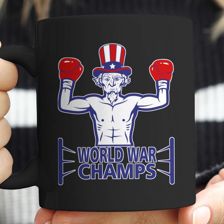 World War Champs Uncle Sam Coffee Mug