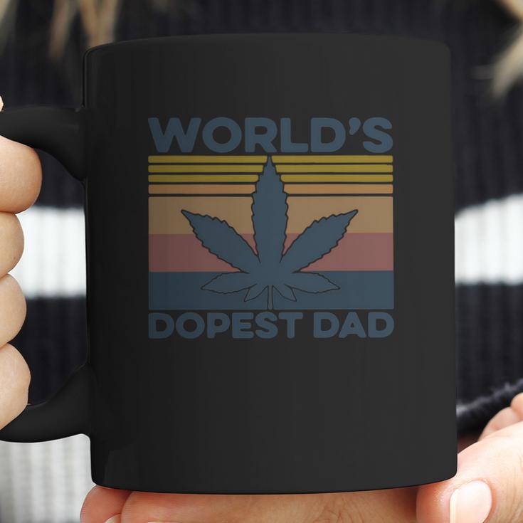 World’S Dopest Dad Weed Vintage Shirtc Coffee Mug