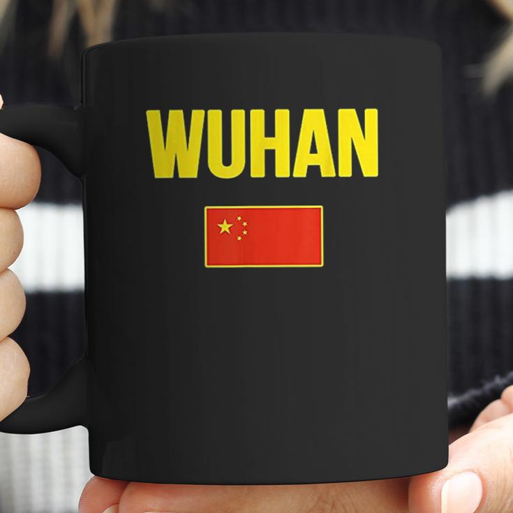 Wuhan Chinese Flag China Coffee Mug