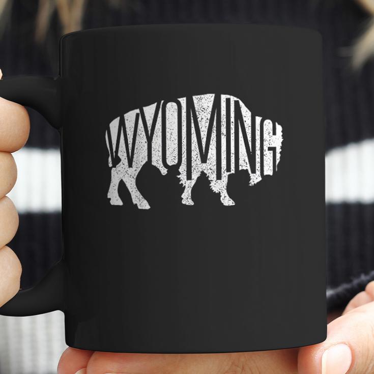 Wyoming Bison American Buffalo National Park Souvenir Gift Coffee Mug