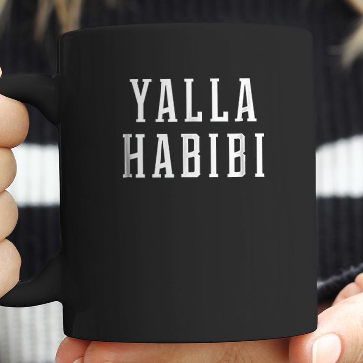 Yalla Habibi Follow Me My Love Arabic Coffee Mug