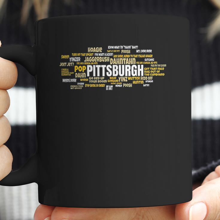 Yinzer Pittsburghese Pittsburgh Jagoff Pride Pennsylvania Coffee Mug