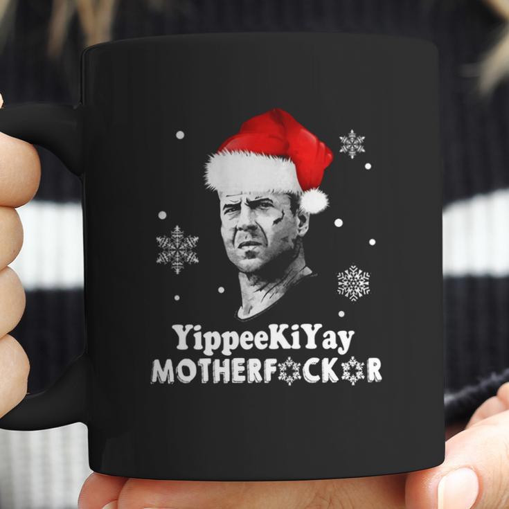 Yippeekiyay Motherfucker Christmas Coffee Mug