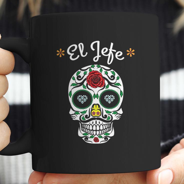 Yo Soy El Jefe Dia De Los Muertos Day Of The Dead For Men Coffee Mug