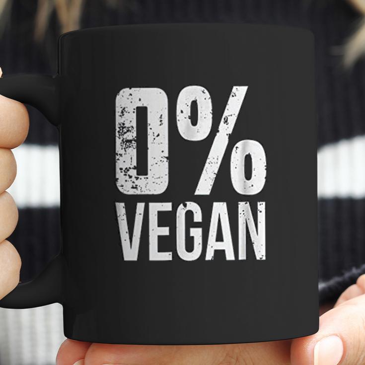 Zero Percent Vegan Funny Bbq Carnivore Meat Eater Coffee Mug