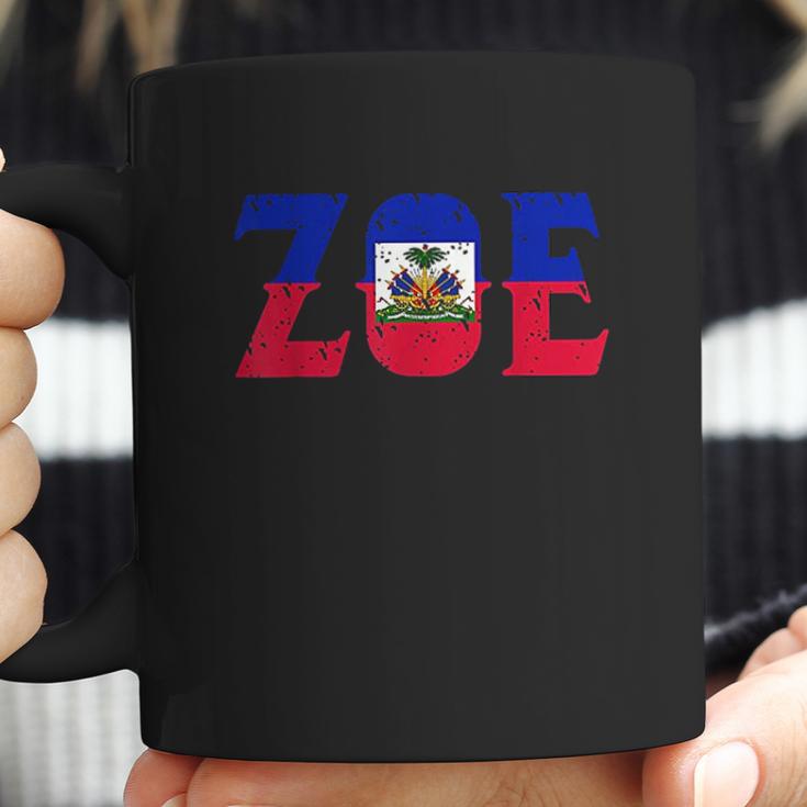 Zoe Haiti Flag Coffee Mug