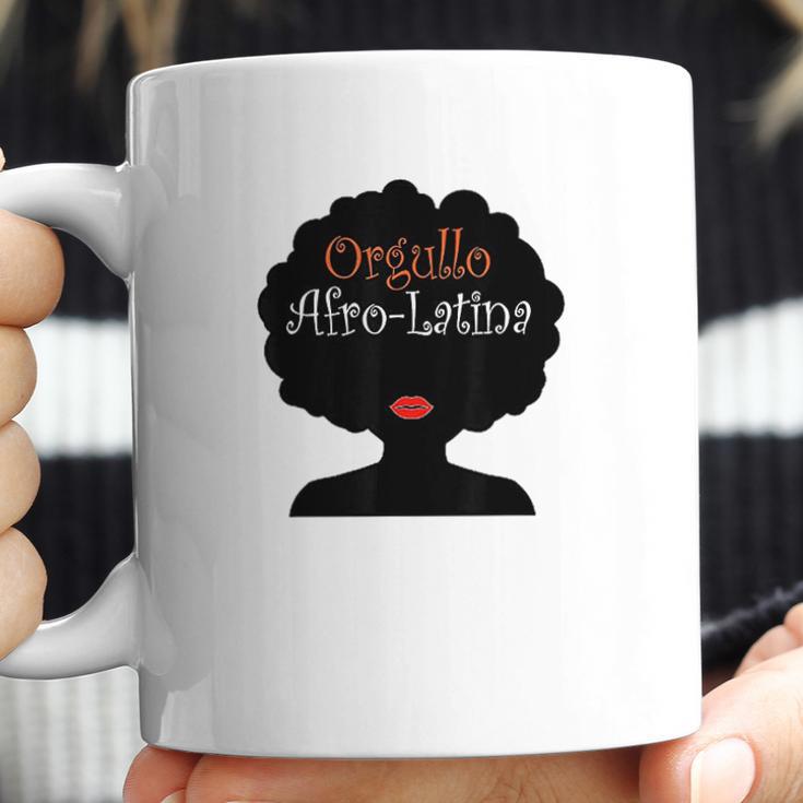 Afro Latina Proud Latinx Orgullo Black Spanish Coffee Mug