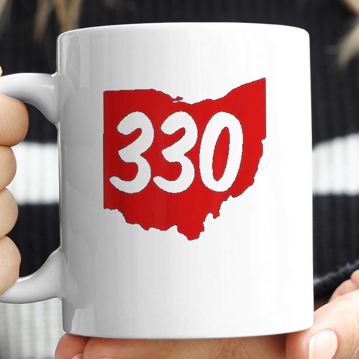 Akron Warren Canton Youngstown Ohio 330 Area Code Coffee Mug