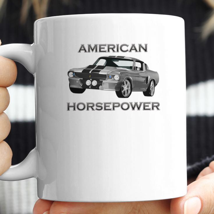 American Horsepower Muscle Car Hot Rod Pony Car Coffee Mug