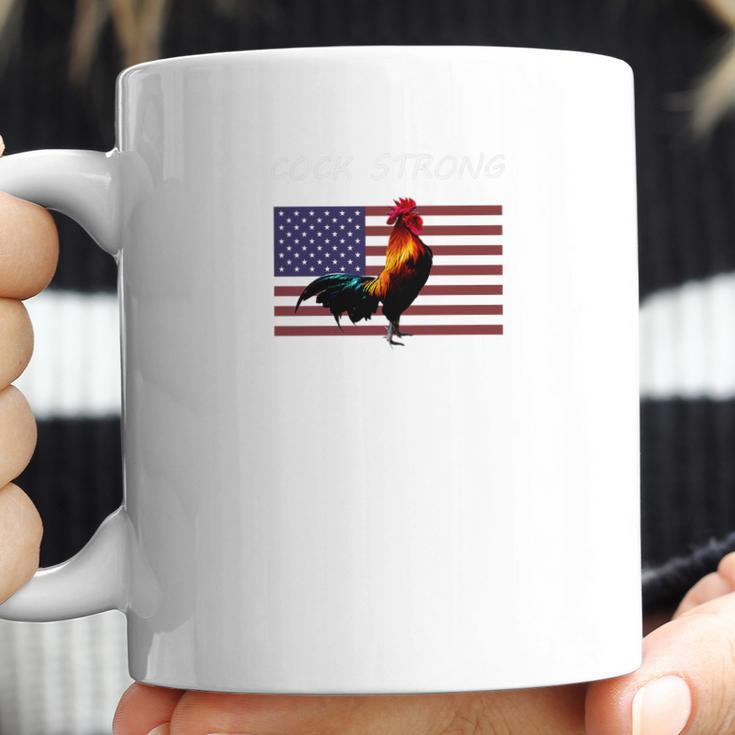 American Rooster Chicken Cock Strong Usa Pride Coffee Mug