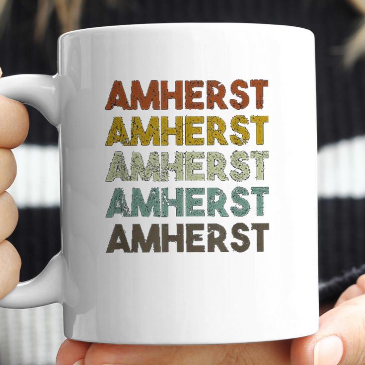 Amherst Massachusetts Retro Vintage Coffee Mug