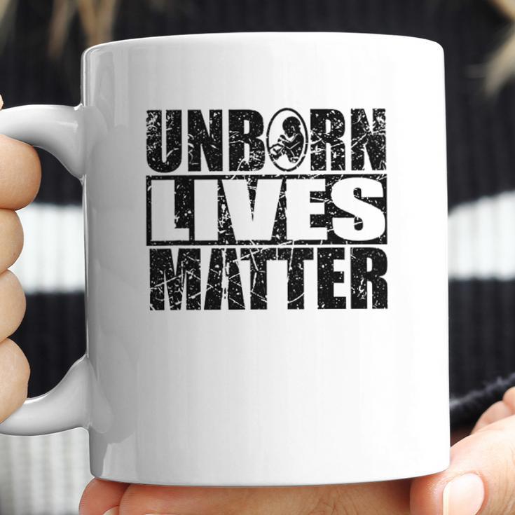 Anti Abortion Unborn Lives Matter Coffee Mug