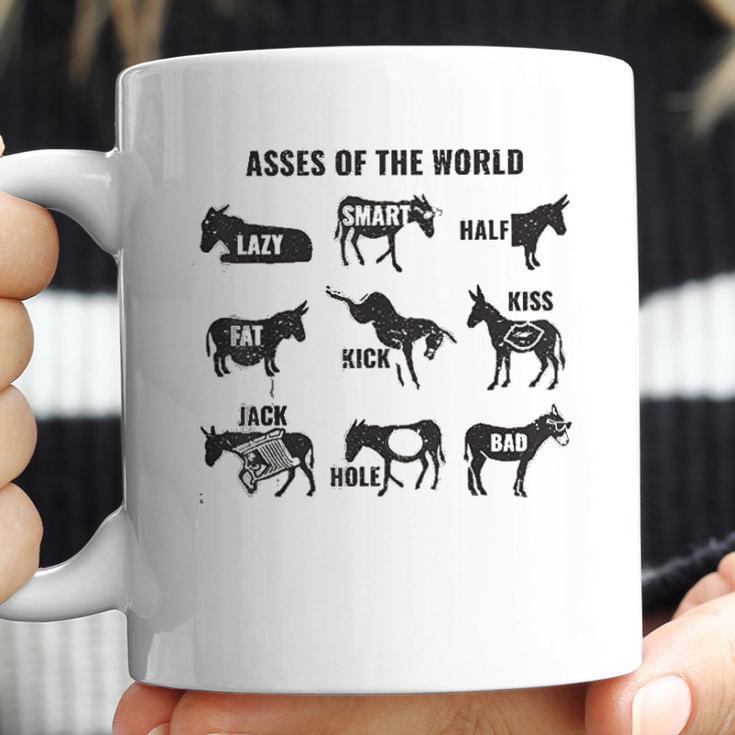 Asses The World Coffee Mug