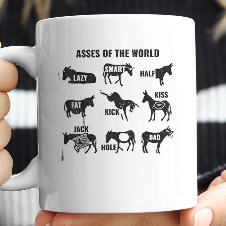 Asses The World Love Coffee Mug