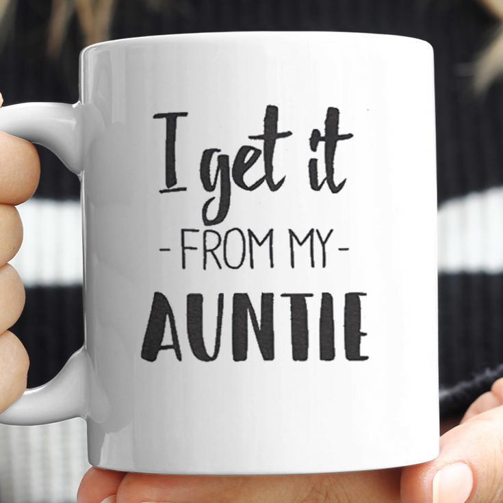 I Get It From My Auntie Creeper Funny Family Baby Coffee Mug