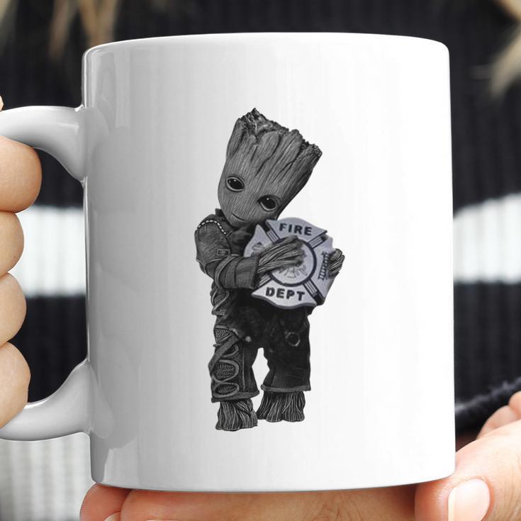 Baby Groot Hug Fire Dept Shirt Shirt Tee Coffee Mug