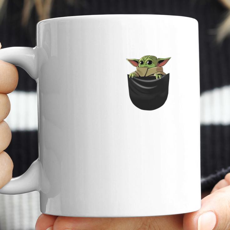 Baby Yoda In Pocket The Mandalorian Shirt Coffee Mug