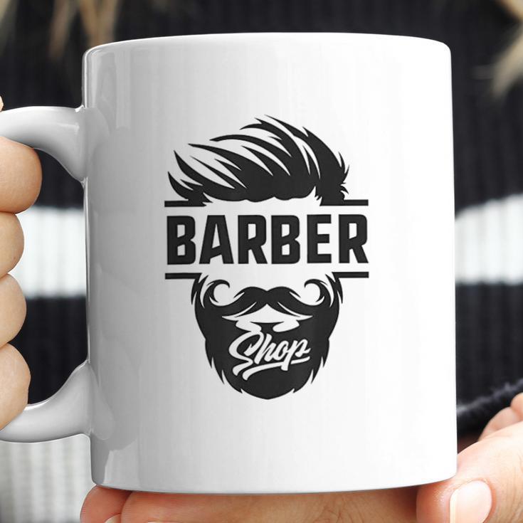 Barber Shop Apron Combo Blade Case Station Hair Set Coffee Mug