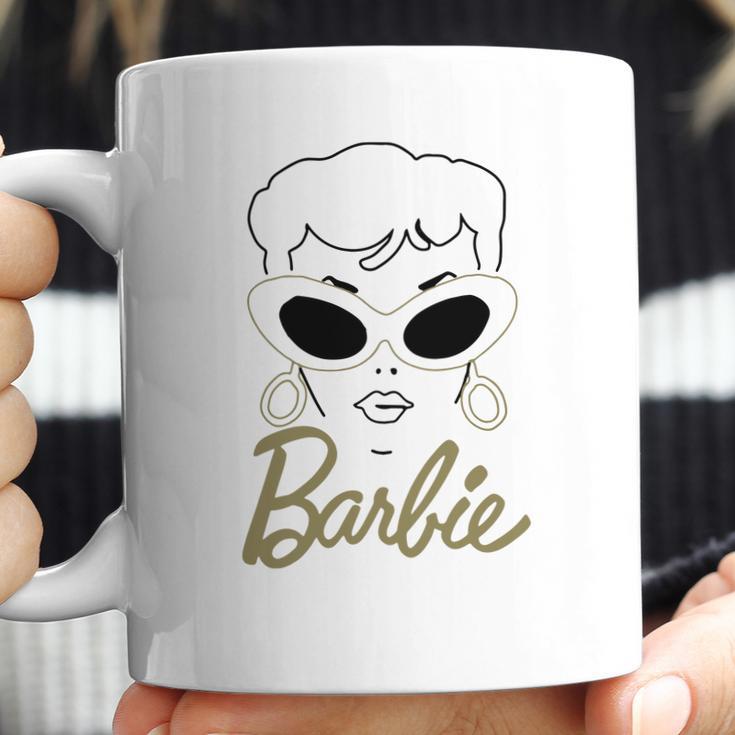 Barbie 60Th Anniversary Gold Glasses Coffee Mug