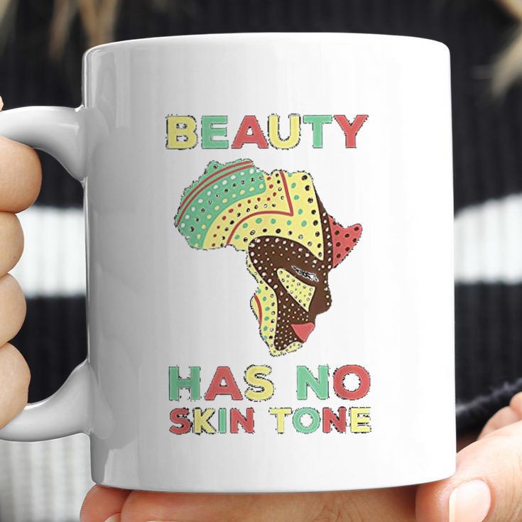 Beauty Has No Skin Tone Afro African American Pride People Coffee Mug